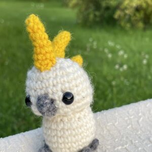 amigurumi kakaduu