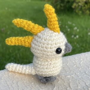 amigurumi kakaduu