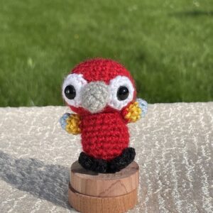 amigurumi papagoi