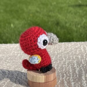 amigurumi papagoi