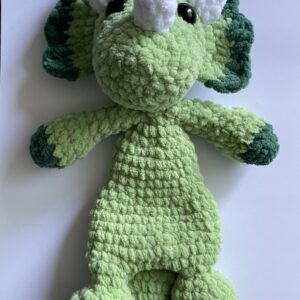 amigurumi triceratops Triksi